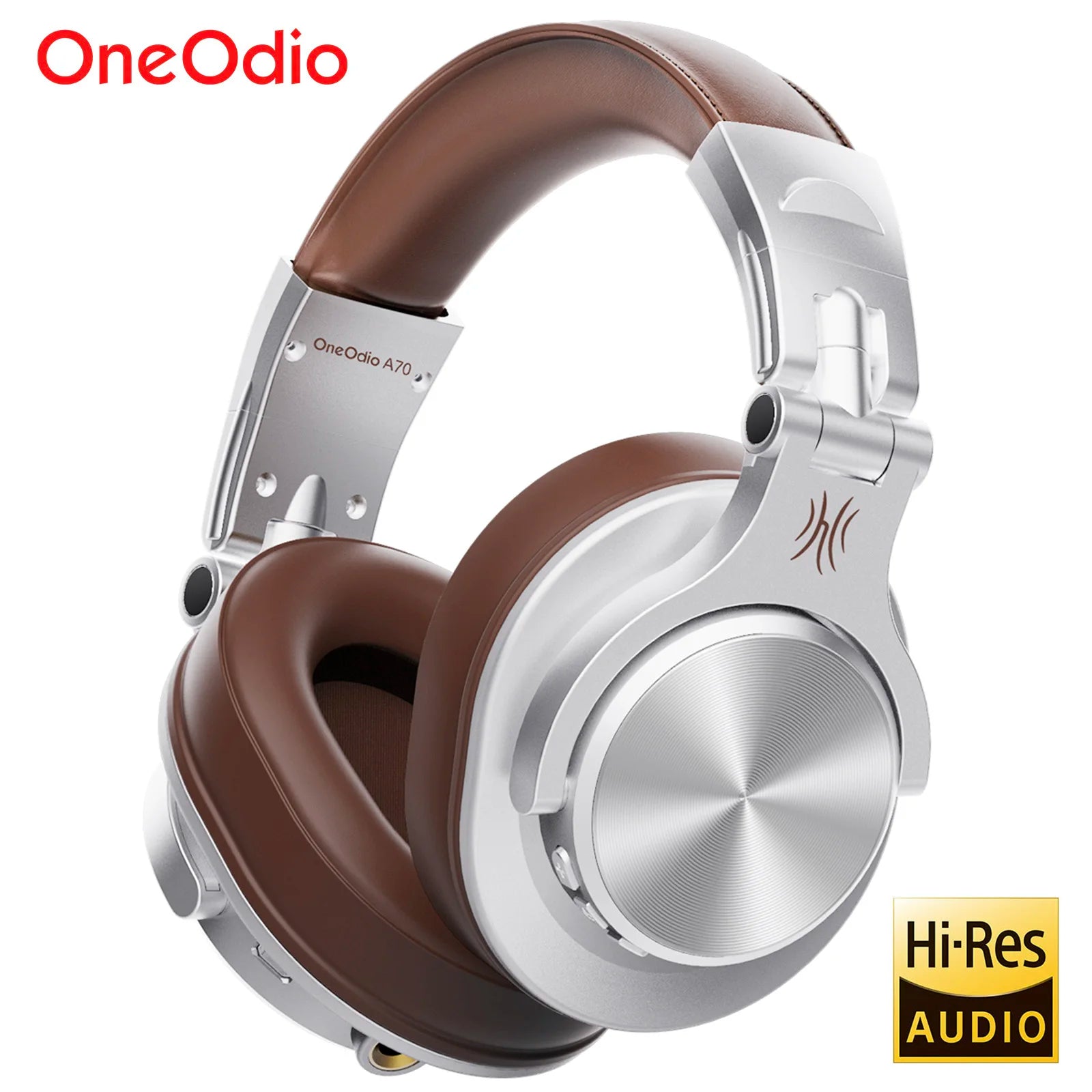 Oneodio A70 Fusion Wired + Wireless Bluetooth 5.2 Headphones For Phone With Mic Over Ear Studio DJ Headphone Recording Headset - TechSmartX