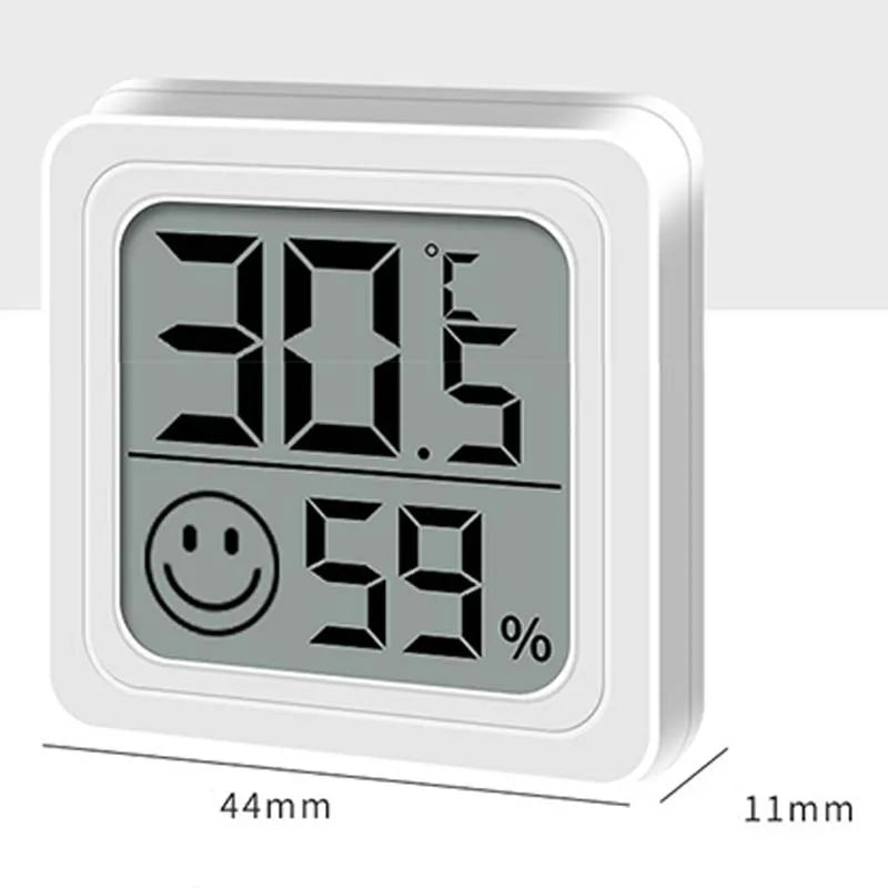 LCD Digital Thermometer Hygrometer Indoor Room Electronic Temperature Humidity Meter Sensor Gauge Weather Station For Home ﻿ - TechSmartX
