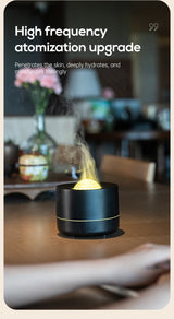 New Starry Sky Projection Air Humidifier with Colorful Gradient Night Light USB Delicate Water Mist Essential Oil Aroma Diffuser - TechSmartX