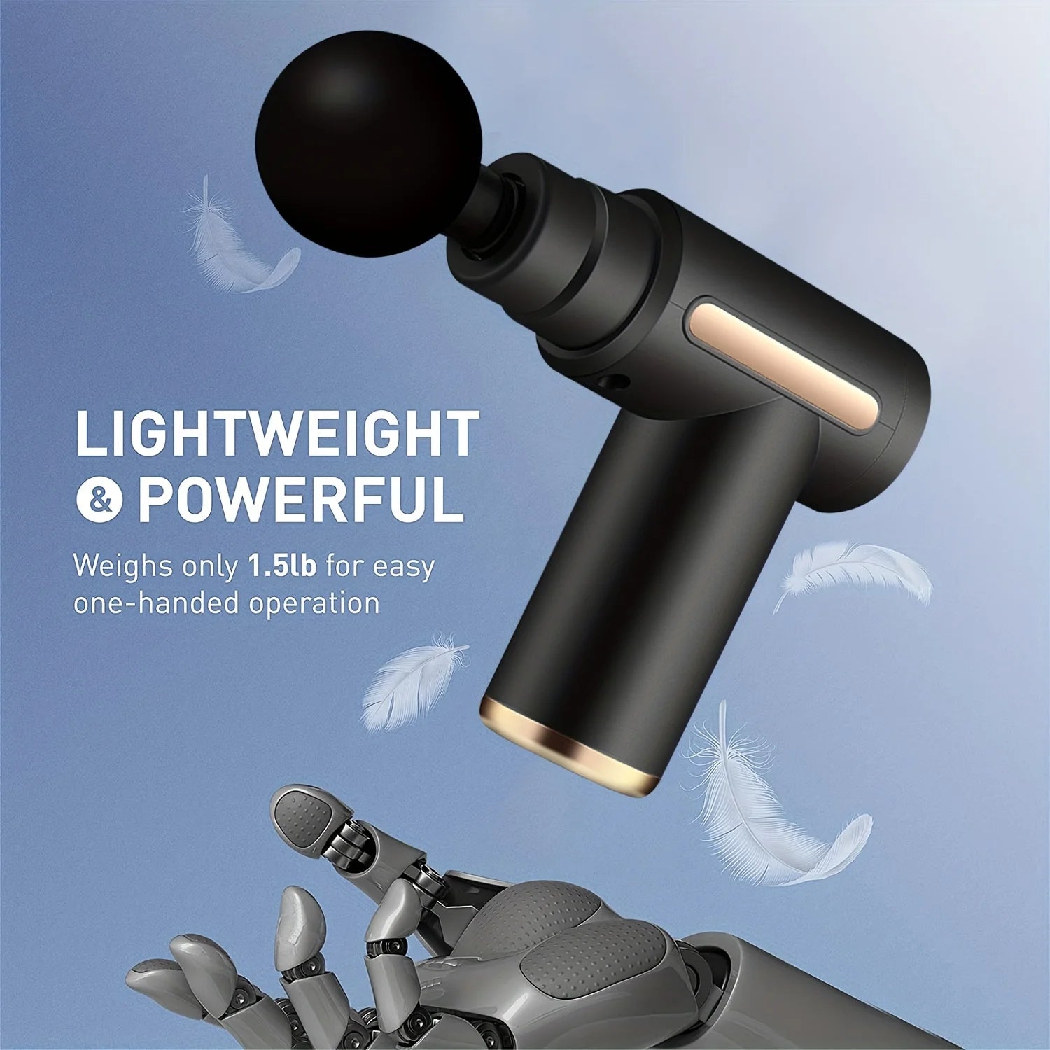 30 Level Massage Gun Fascia Deep Muscle Relax Body Neck Massager Electric Fitness Equipment Noise Reduction Male Female - TechSmartX