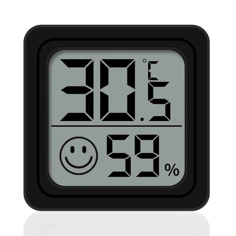 LCD Digital Thermometer Hygrometer Indoor Room Electronic Temperature Humidity Meter Sensor Gauge Weather Station For Home ﻿ - TechSmartX
