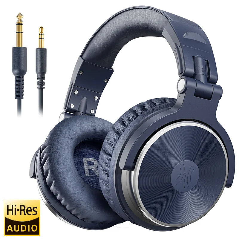 Oneodio Wired Headphones Professional Studio Pro 10/30/50 DJ Headphones With Microphone Over Ear HiFi Hi-Res Monitor Headset - TechSmartX