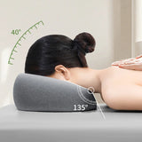 Face Down Pillow Prone Pillow for Prone Face Down Resting Comfort Memory Foam Ergonomics Home Massage Headrest for Beauty Salon - TechSmartX