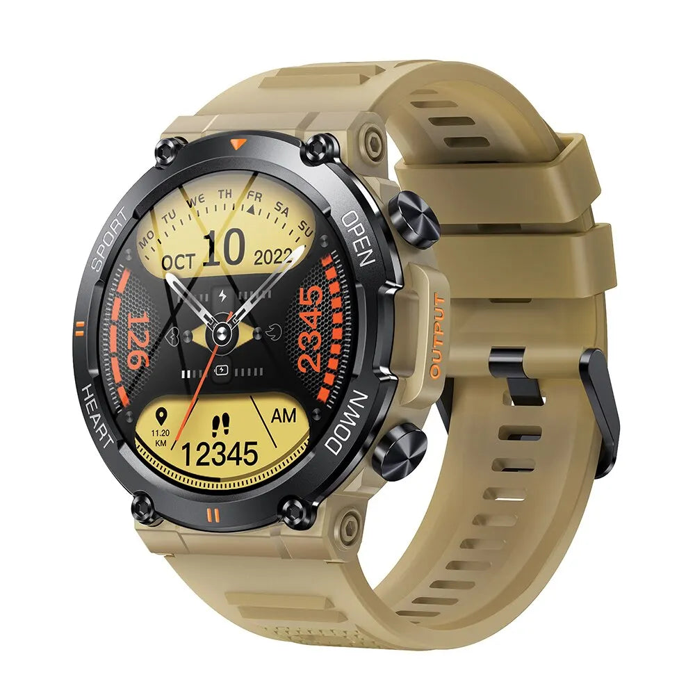 MEVADEN 1.39 inch HD Bluetooth Call Smart Watch Men Sports Fitness Tracker Heart Monitor 400mAh Smartwatch For Android IOS MD56 - TechSmartX
