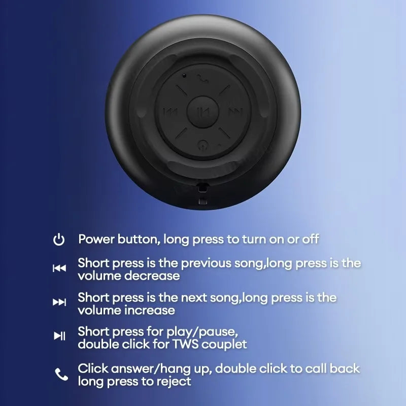 Original Lenovo K3 Pro Bluetooth V5.0 Speaker Big Audio With Deep Bass Sound Outdoor Soundbox Music Portable Camping Loudspeaker - TechSmartX