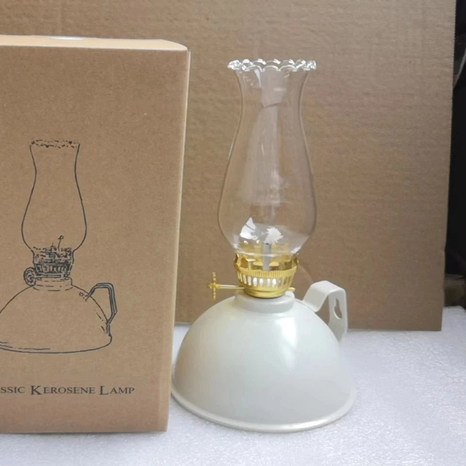 Retro Metal Kerosene Oil Lantern for Outdoor Camping - Small Horse Cozy Atmosphere Tent for Camping, Hiking Outdoor Adventures - TechSmartX