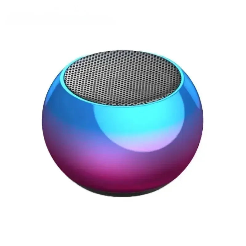 Wireless Bluetooth Speaker Portable Small Steel Gun Metal Heavy Stereo Surround Subwoofer Outdoor Mini Bluetooth Small Speaker - TechSmartX