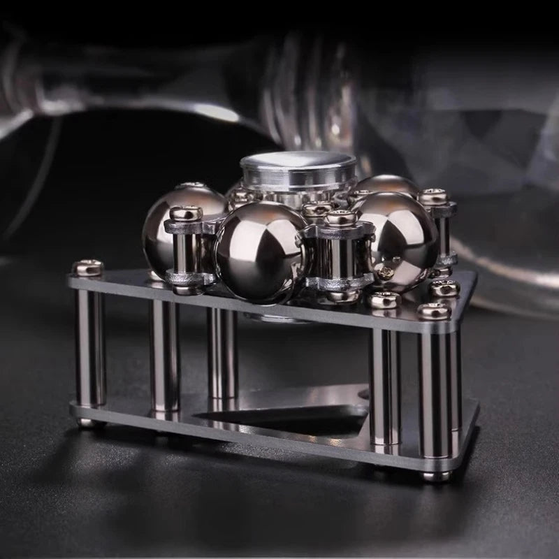 Fingertip Gyroscopic Wheel Creative Metal Ornaments Adult Decompression Venting Device Advanced Mechanical Desktop Pendant Toys - TechSmartX