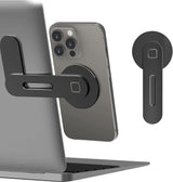 Suport magnetic subțire și pliabil pentru telefon, pentru laptop, pentru monitorul computerului, pentru iPhone 14, 13, 12 Series și toate telefoanele.