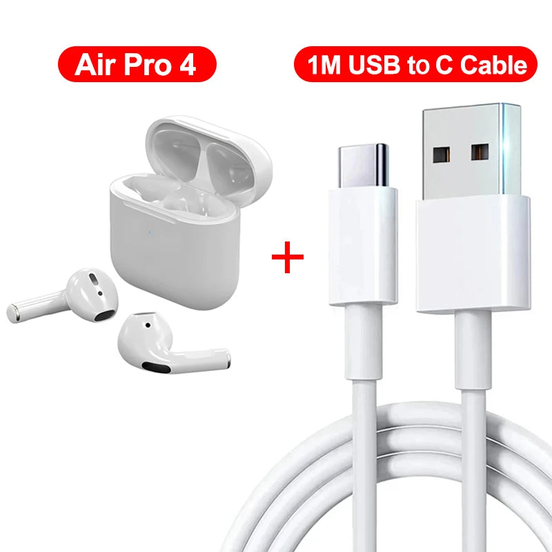 Wireless Bluetooth Earphones For Apple iPad Air Earbuds For iPhone 17 16 15 14 13 12 11 Pro Max Headphone Laptops Tablet Headset