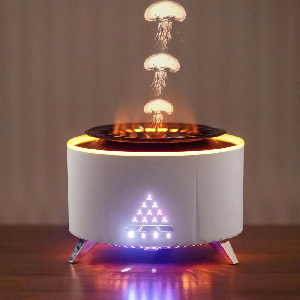Diffusers for Essential Oils Large Room Cool-Looking Jellyfish Mist 350ml Aromatherapy Diffuser for Home Bedroom Dropshipping - TechSmartX