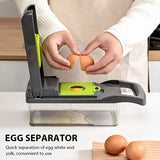 Multifunctional vegetable chopper 14 in one chopper handle food grate chopper kitchen vegetable slicer dicing machine cutting - TechSmartX