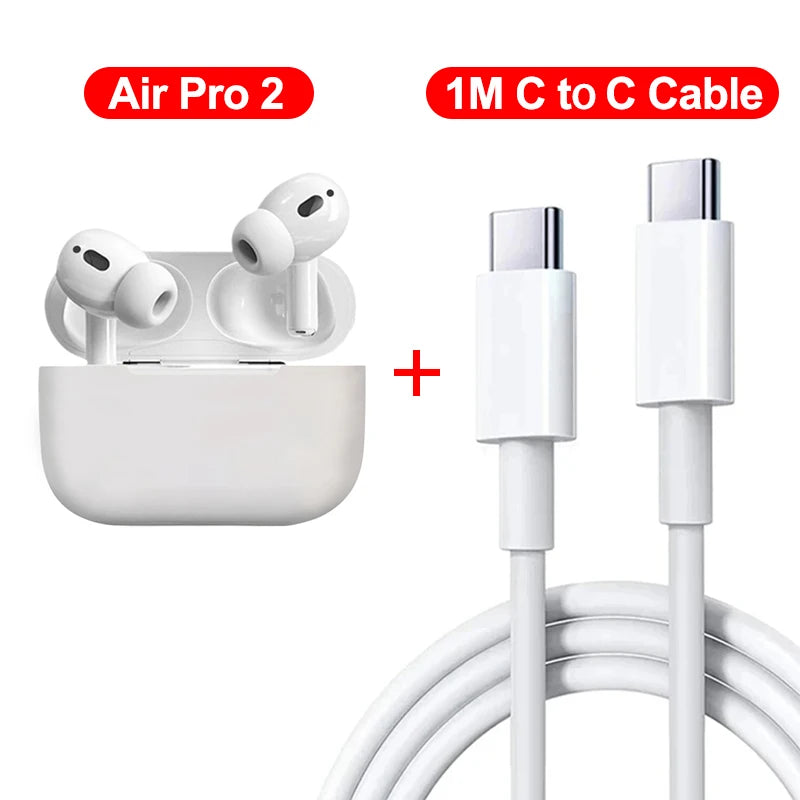 Wireless Bluetooth Earphones For Apple iPad Air Earbuds For iPhone 17 16 15 14 13 12 11 Pro Max Headphone Laptops Tablet Headset