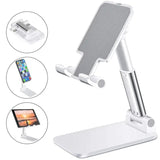 Suport reglabil de birou pentru telefon mobil/tabletă, compatibil cu iPhone, iPad, Xiaomi, universal