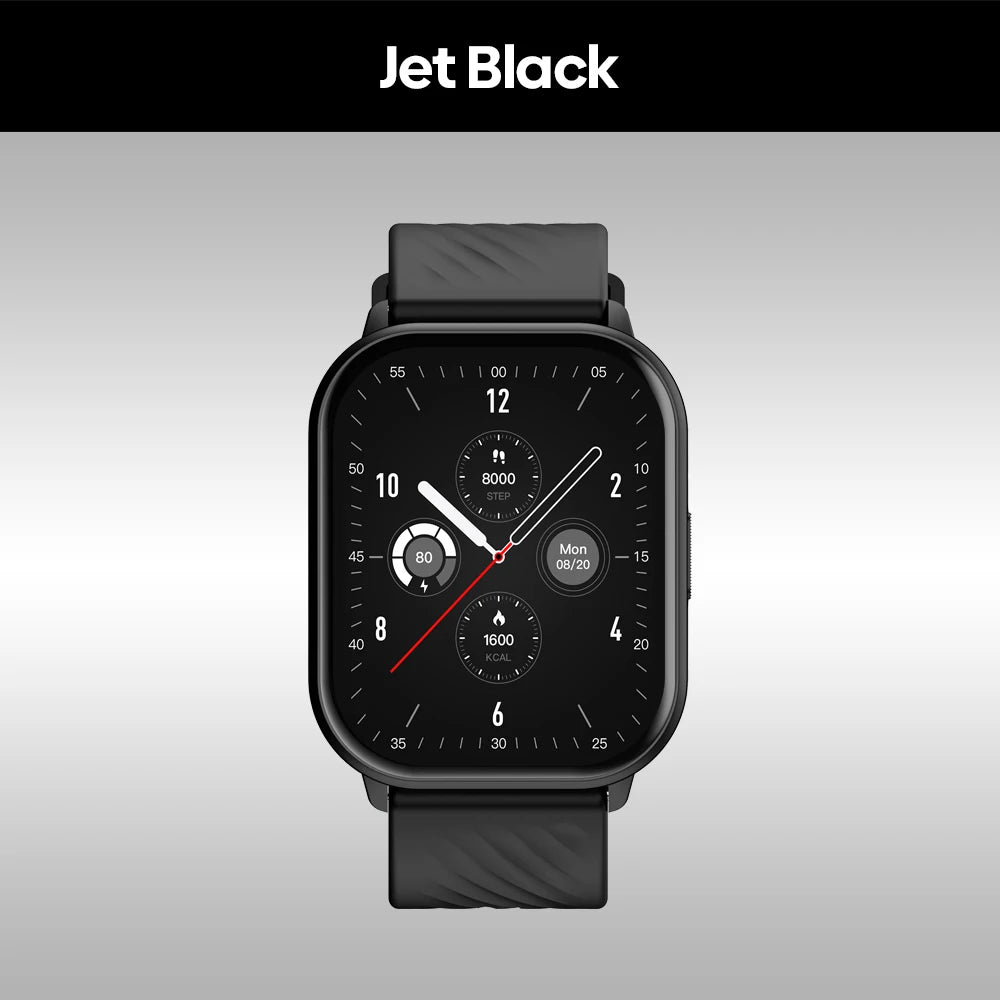 New Zeblaze GTS 3 Voice Calling Smart Watch Ultra-big 2.03'' HD Screen 24H Health Monitor 100+ Sports Modes 200+ Watch Faces - TechSmartX