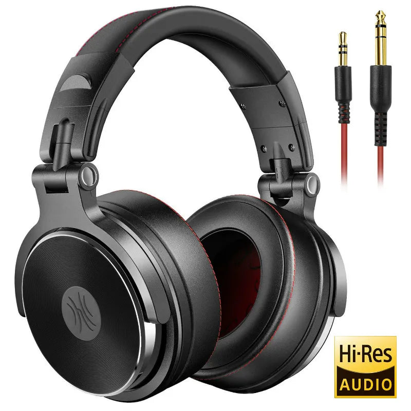 Oneodio Wired Headphones Professional Studio Pro 10/30/50 DJ Headphones With Microphone Over Ear HiFi Hi-Res Monitor Headset - TechSmartX
