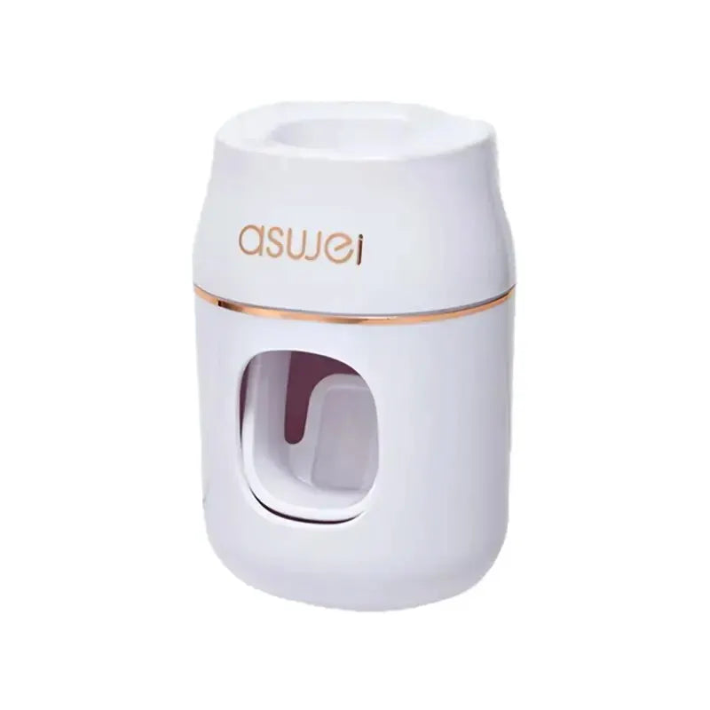 Upgrade Your Bathroom with This 1pc Toothpaste Squeezer and Storage Rack - Automatic Toothpaste Refills Made Easy! - TechSmartX