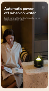 New Starry Sky Projection Air Humidifier with Colorful Gradient Night Light USB Delicate Water Mist Essential Oil Aroma Diffuser - TechSmartX