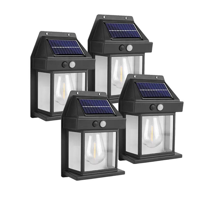 Powerful Outdoor Solar LED Street Light Waterproof Solar Lamp Garden Yard Pathway Wall Decoration External Lighting Fixture - TechSmartX