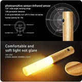 LED Night Light USB Charging Intelligent Human Induction For Bedside Cabinet Home Wardrobe Lighting Motion Sensor Light LED Lamp - TechSmartX