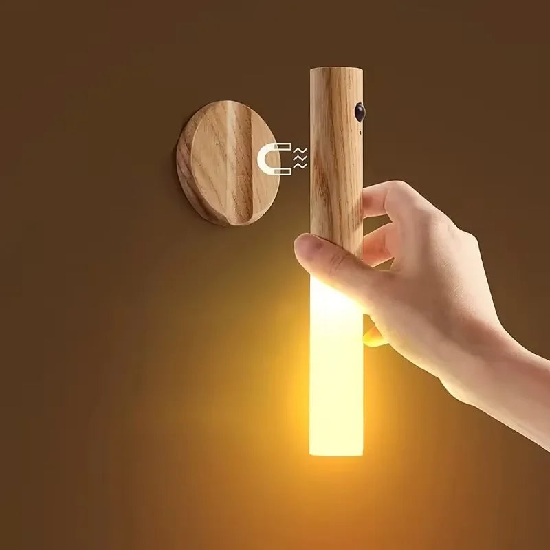 LED Night Light USB Charging Intelligent Human Induction For Bedside Cabinet Home Wardrobe Lighting Motion Sensor Light Led Lamp - TechSmartX