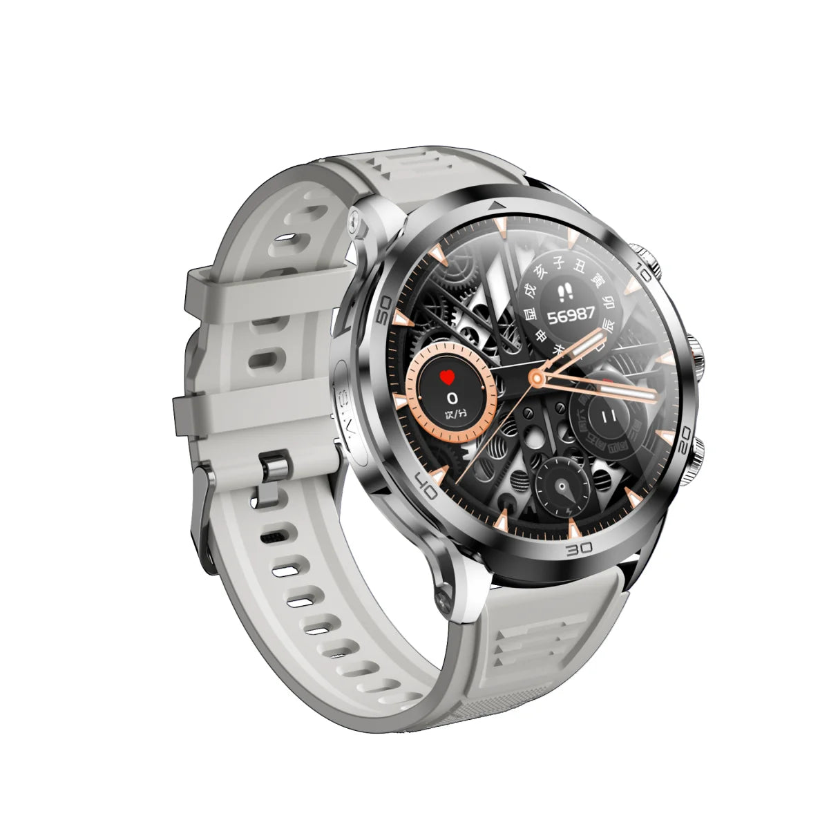 Original H19 Smart Watch Android 10.0 Smartwatch With 190° Rotary Camera GPS WIFI 1.95inch Larger Amoled Screen 256GB Storage - TechSmartX