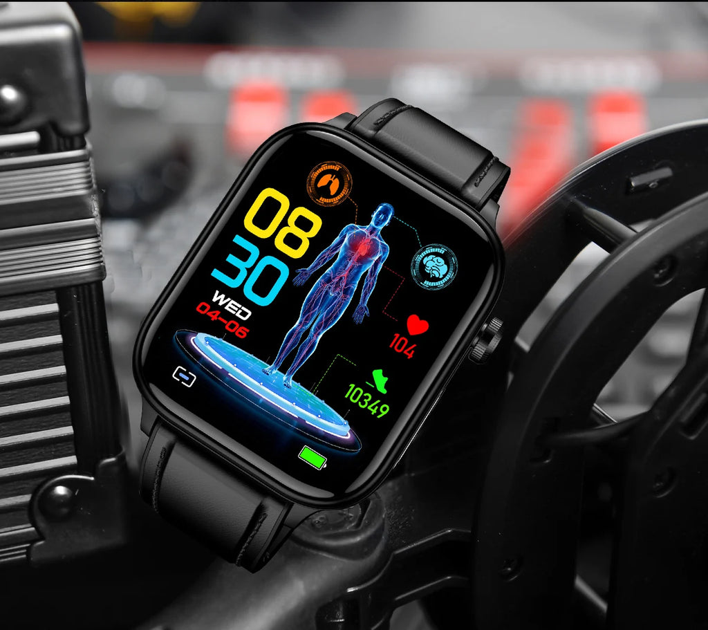 2025 New ECG+PPG Monitoring Smart Watch Women Blood pressure Blood Lipid Uric Acid Women Menstrual Health Tracker Smartwatches - TechSmartX
