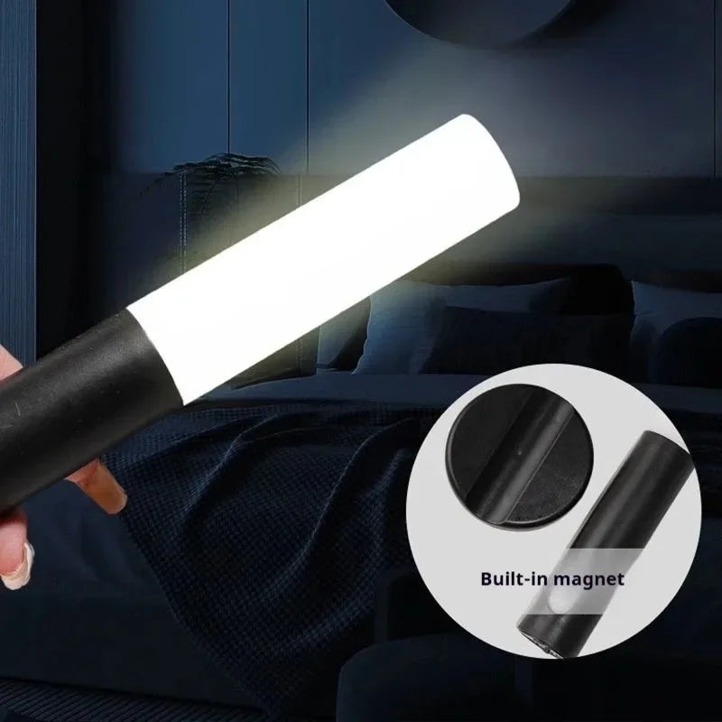 Motion sensing night light, magnetic wall light, USB charging LED light, suitable for corridors and stairs, Christmas gift - TechSmartX