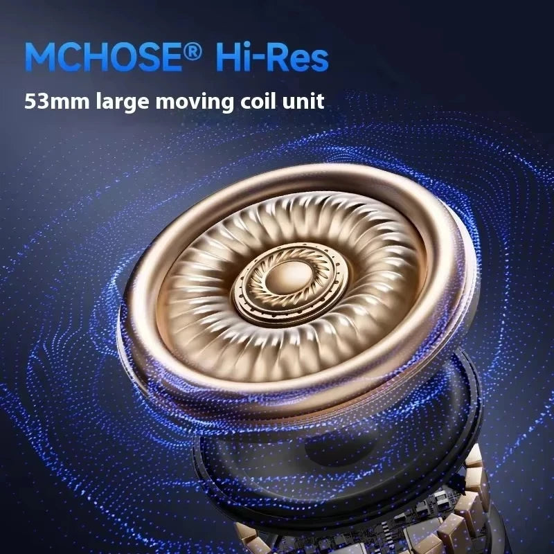 Original MCHOSE V9 PRO Music Esports Gaming Headphones 3-mode Wireless Noise Reduction Mic Customized Head-mounted - TechSmartX