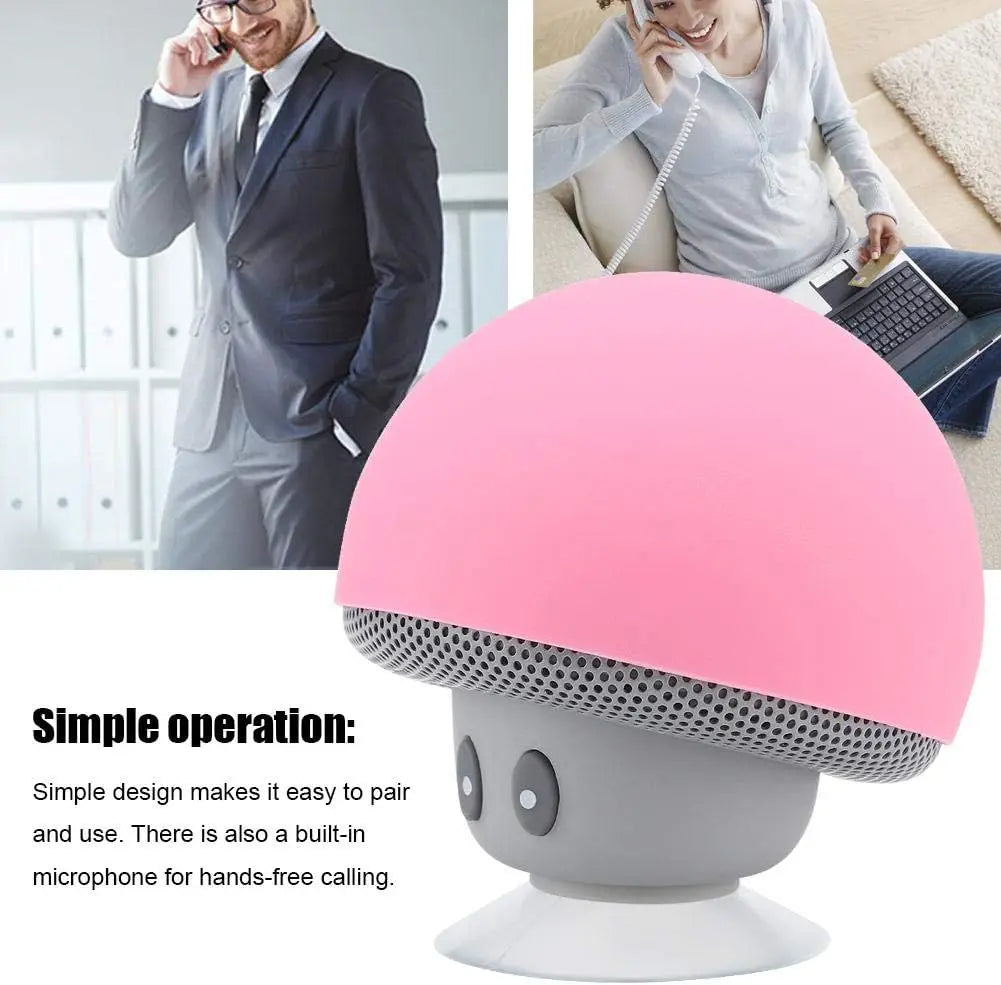 High Quality Wireless Bluetooth Speaker 30ft Wireless Range  Subwoofer With Suction CupSuitable for Cycling Picnic Outdoor - TechSmartX