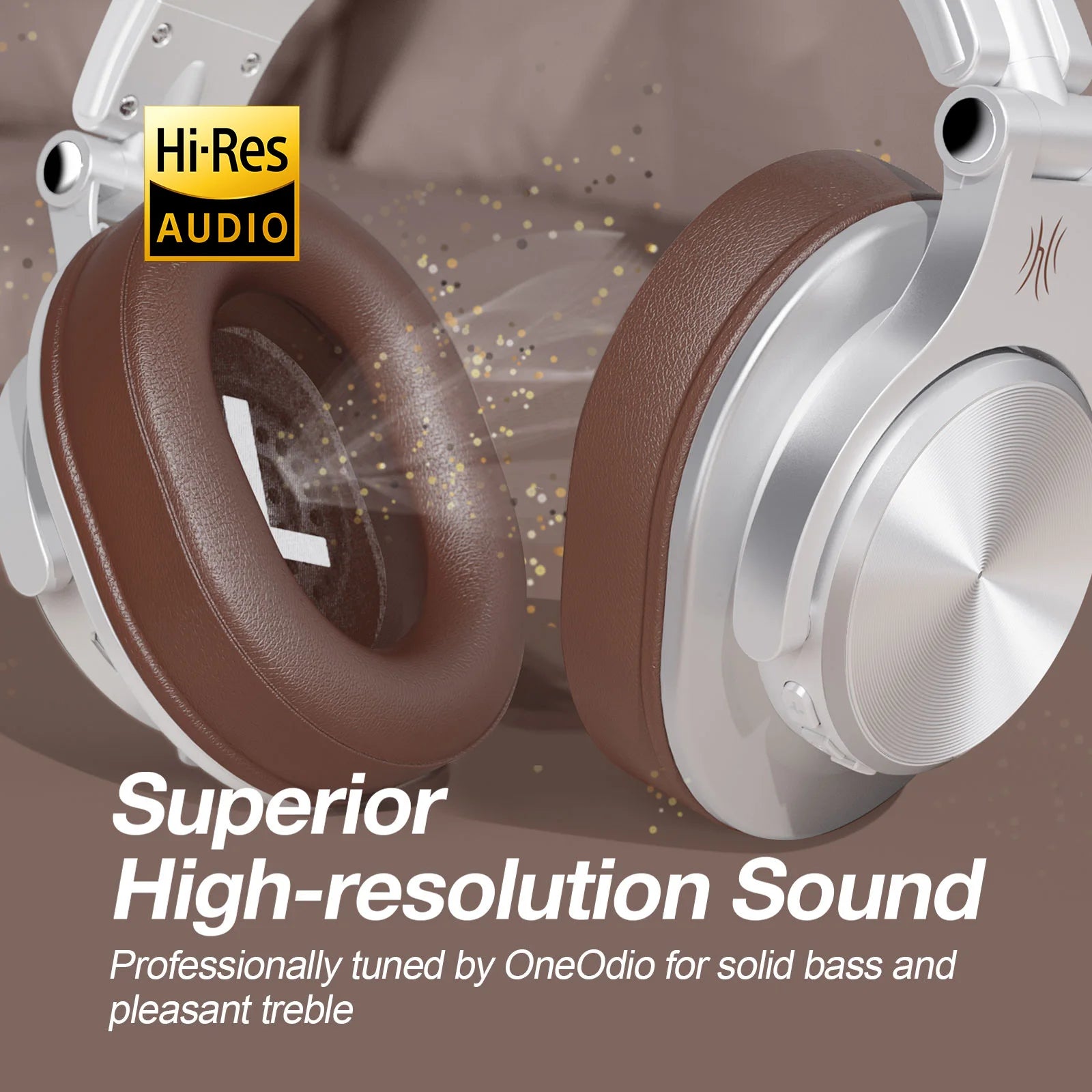 Oneodio A70 Fusion Wired + Wireless Bluetooth 5.2 Headphones For Phone With Mic Over Ear Studio DJ Headphone Recording Headset - TechSmartX