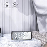 Wireless Bluetooth Speaker Small Mini Alarm Clock Portable Cannon Mini Voice Broadcast the Card Instert Vehicular Audio System W - TechSmartX