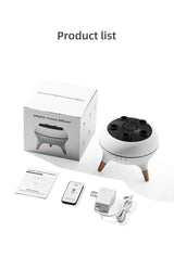 Dynamic Jellyfish Air Humidifier 250ml Essential Oil Diffuser Remote Control Bedroom Humidifier With 7 Colorful Night Lights - TechSmartX