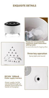 Diffusers for Essential Oils Large Room Cool-Looking Jellyfish Mist 350ml Aromatherapy Diffuser for Home Bedroom Dropshipping - TechSmartX