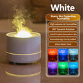 New Starry Sky Projection Air Humidifier with Colorful Gradient Night Light USB Delicate Water Mist Essential Oil Aroma Diffuser - TechSmartX