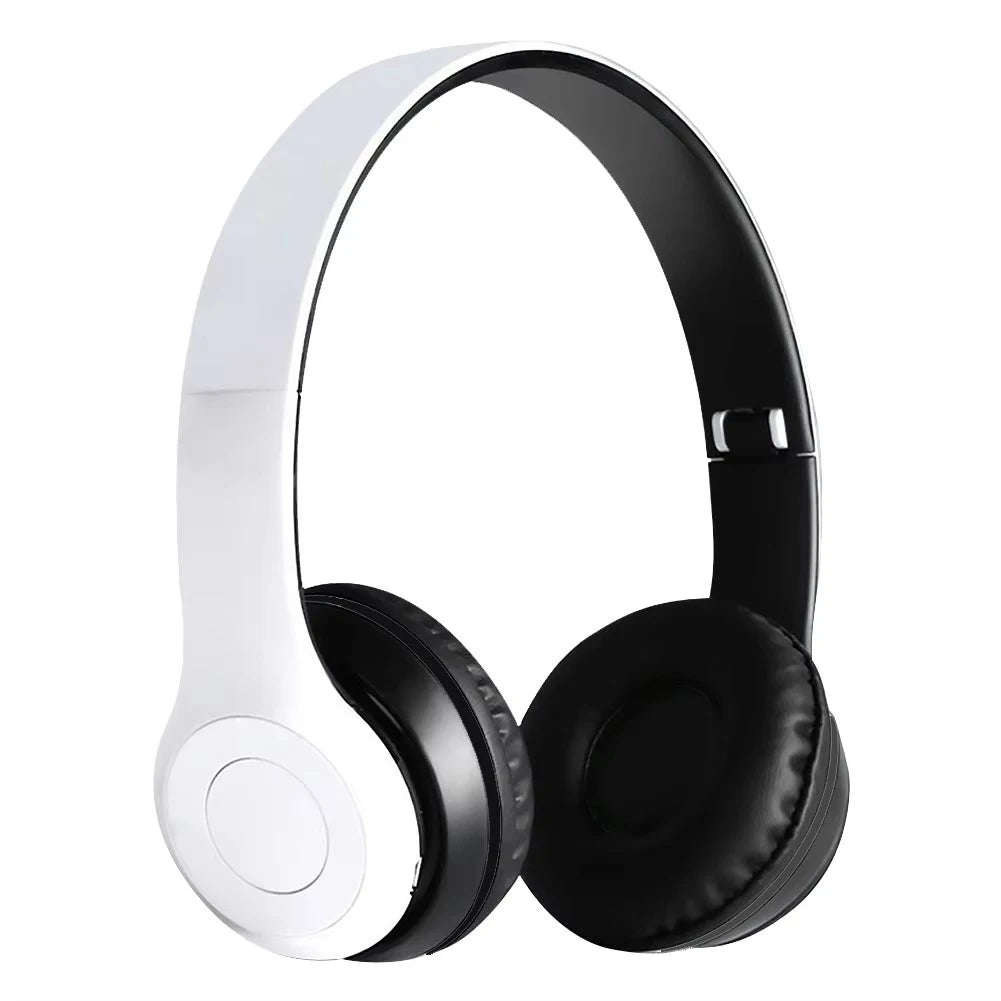 P47 Wireless Headphones Bluetooth 5.0 Earphones Foldable HIFI Stereo Bass for Music Gaming Kid Girl Earphone for Smartphone - TechSmartX
