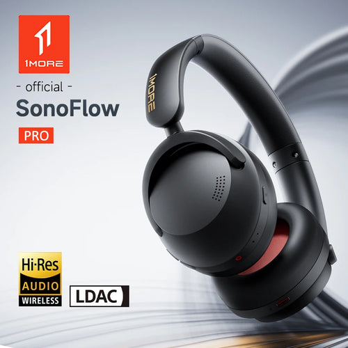1MORE SonoFlow Pro Bluetooth Headphones Wireless Headsets Hi-Res ANC  flash-sale penetration items electronics - TechSmartX