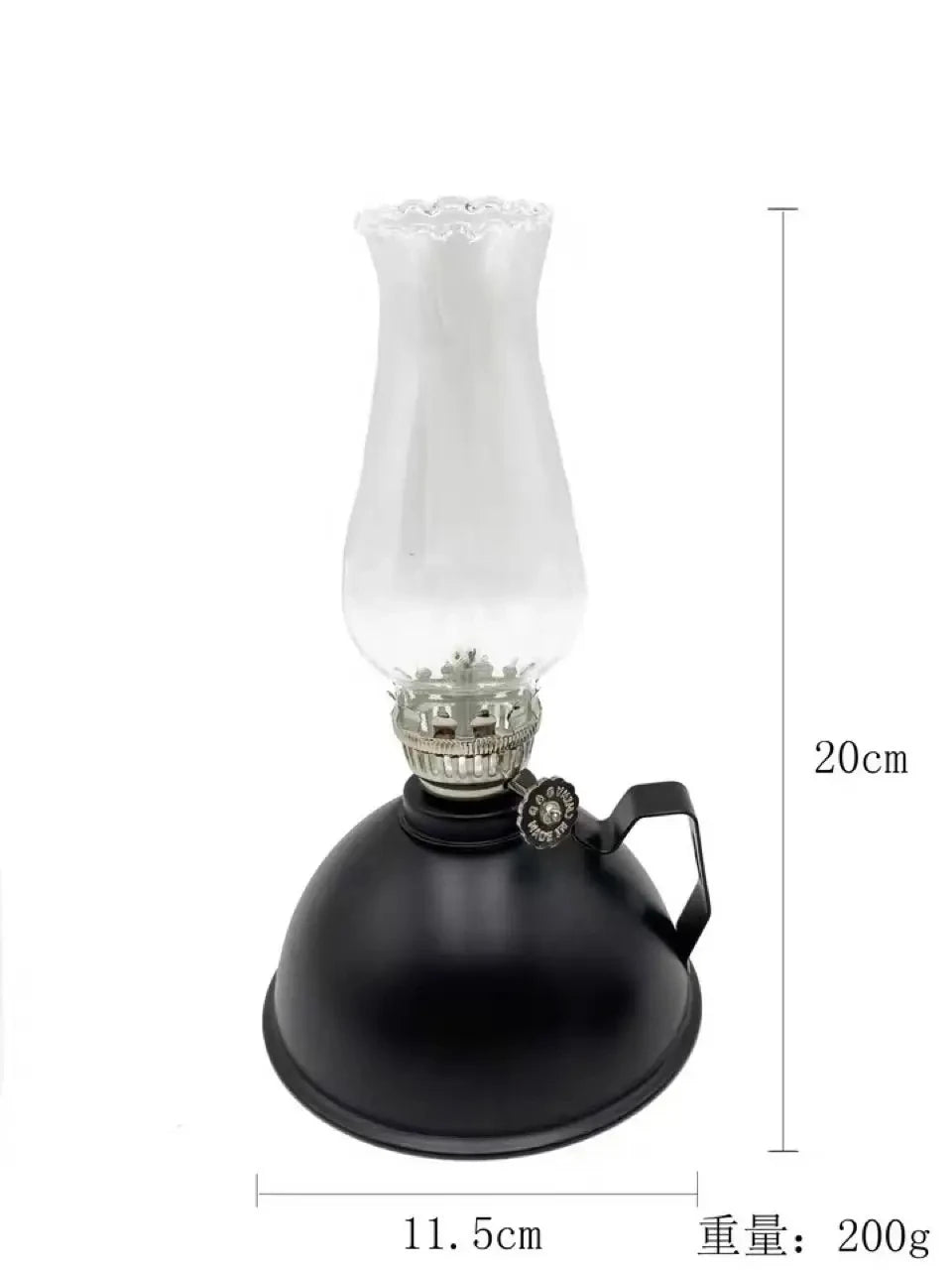 Retro Metal Kerosene Oil Lantern for Outdoor Camping - Small Horse Cozy Atmosphere Tent for Camping, Hiking Outdoor Adventures - TechSmartX