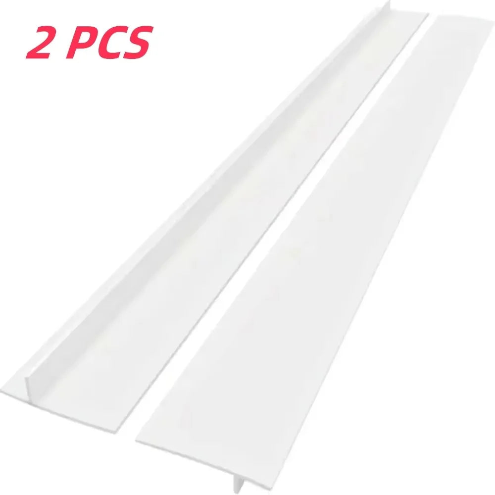 Silicone Gap Strip, Kitchen Gas Stove Sealing Strip, Kitchen Anti-Oil Anti-Stain Strip, Silicone Seal Insert Strip - TechSmartX