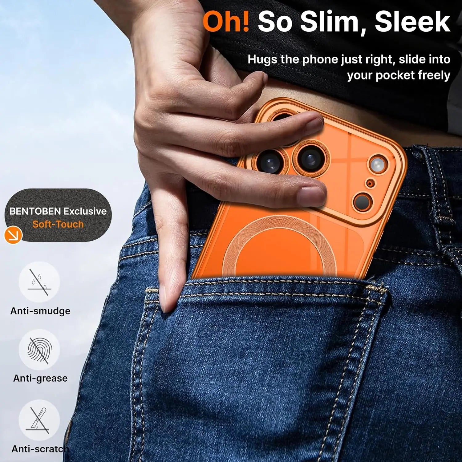 Camera Protection Clear Luxury Plating Cover Soft TPU  Drop Protective With Magnetic Phone Case For iPhone17Pro Max/17Pro/Air/17