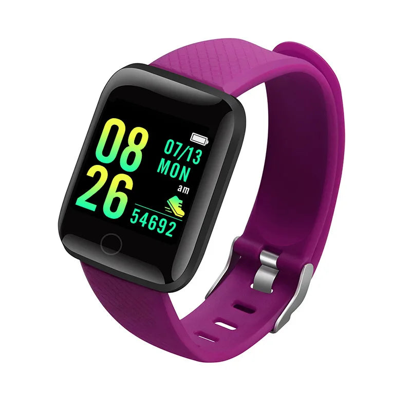 Smartwatch Men Women Wristwatches Smart Watch Message Fitness Monitor Bracelet Birthday Gift Electronic Clock For Android IOS - TechSmartX