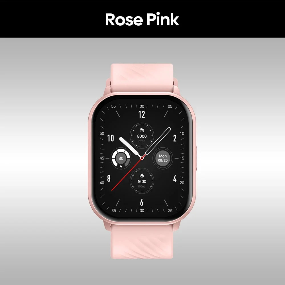 New Zeblaze GTS 3 Voice Calling Smart Watch Ultra-big 2.03'' HD Screen 24H Health Monitor 100+ Sports Modes 200+ Watch Faces - TechSmartX