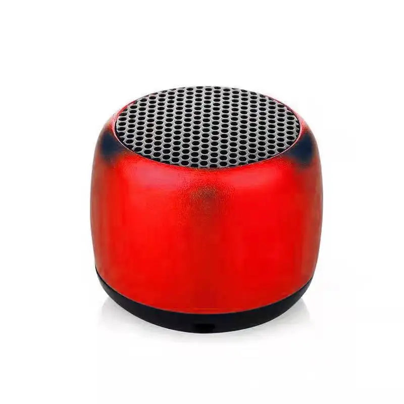 M1 Mini Bluetooth-compatible Small Speaker Portable Intelligent One Drag Two Small Steel Cannon Metal Wireless Sound Subwoofer - TechSmartX