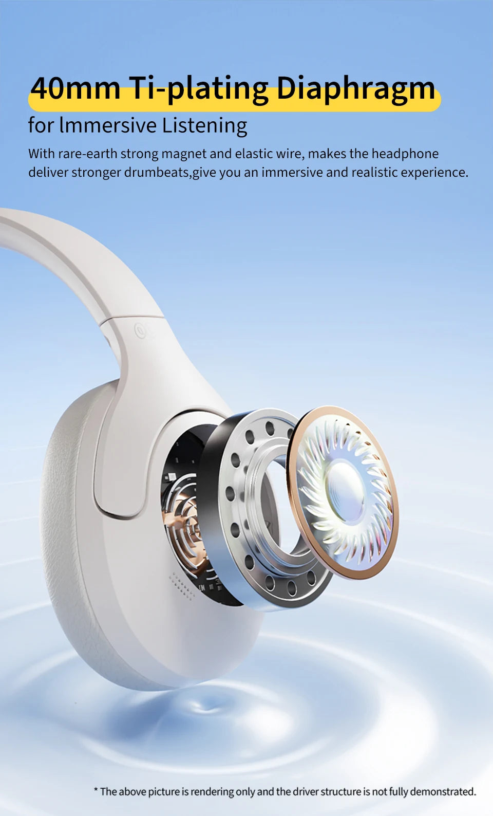 QCY H3 Lite ANC Wireless/Wired Headphones Bluetooth 5.3 Foldable Over Ear Headset HIFI Sound 60H Playtime Earphones Dual Connect - TechSmartX