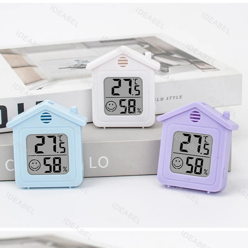LCD Digital Thermometer Hygrometer Indoor Room Electronic Temperature Humidity Meter Sensor Gauge Weather Station For Home ﻿ - TechSmartX
