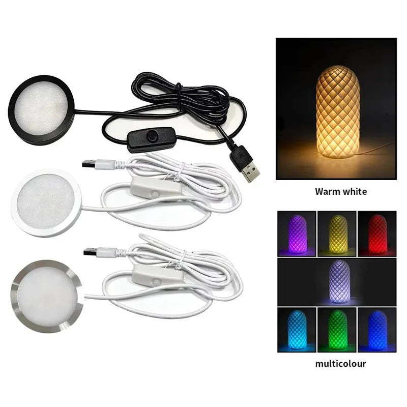 Led Lamp Kit Adjustable Light Kit Led Light Parts Hardware DIY Model Cold/warm Light Without Lamp Shell - TechSmartX