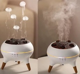 Dynamic Jellyfish Air Humidifier 250ml Essential Oil Diffuser Remote Control Bedroom Humidifier With 7 Colorful Night Lights - TechSmartX