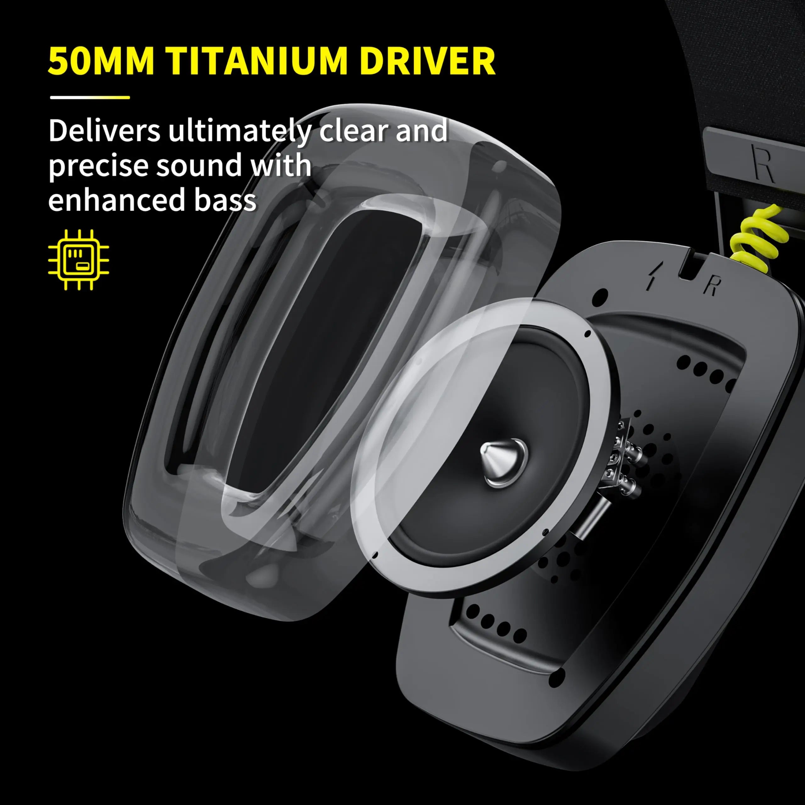 BINNUNE BW06 2.4GHz Wireless Gaming Headset with Mic for PS5 PS4 PC Mac Playstation Bluetooth Gaming headphone with Microphone - TechSmartX