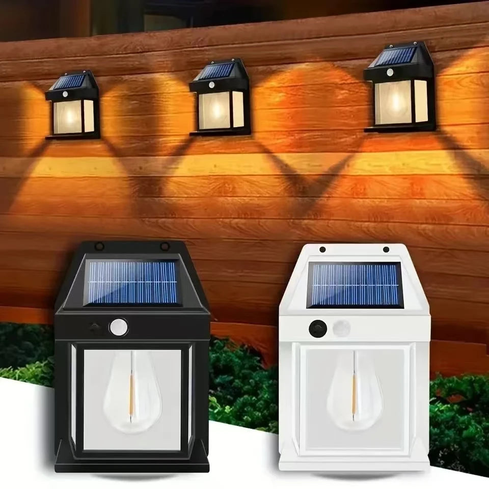 Powerful Outdoor Solar LED Street Light Waterproof Solar Lamp Garden Yard Pathway Wall Decoration External Lighting Fixture - TechSmartX