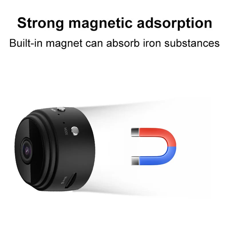 A9 Mini Surveillance Cameras With Wifi 1080P HD Mini Camera Sensor Night Vision Camcorder Web Video Surveillance Smart Life Home - TechSmartX